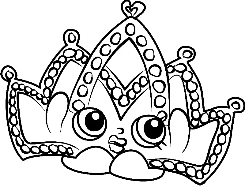 Shopkins Para Colorear 221
