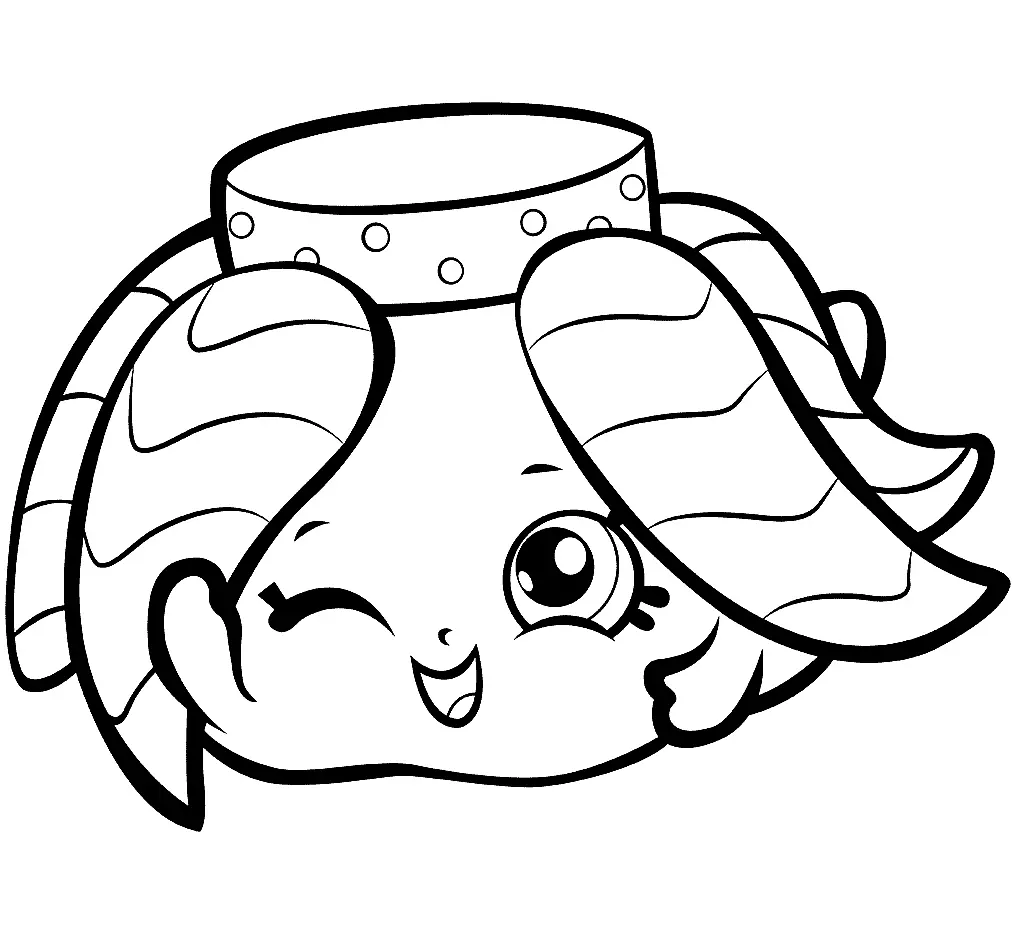 Shopkins Coloring Pages 222