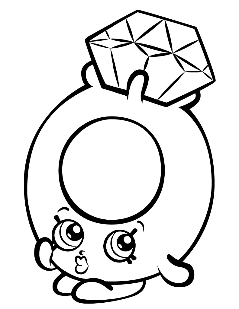 Shopkins Coloring Pages 229