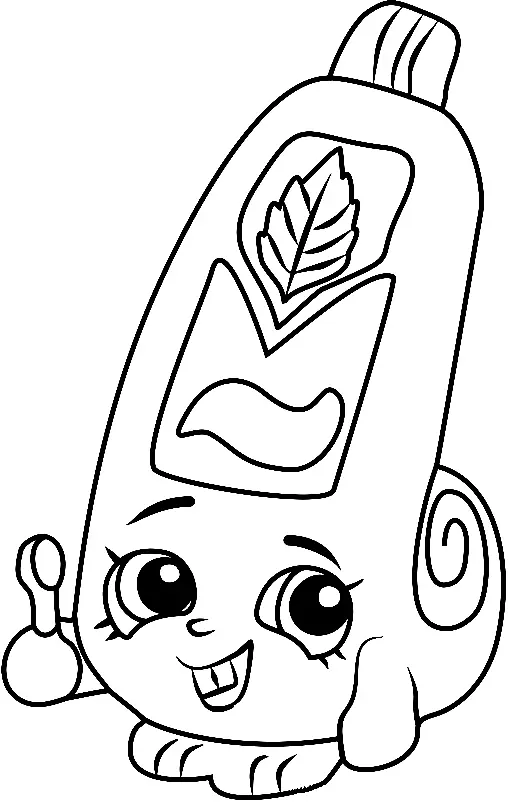 Shopkins Coloring Pages 235