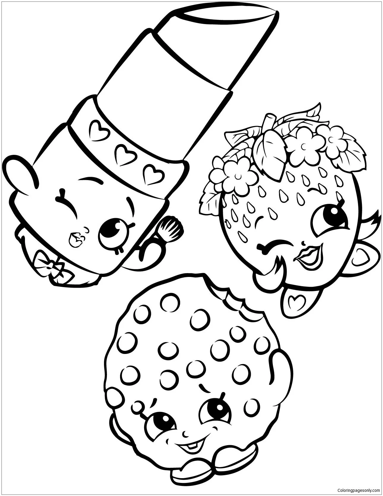 Shopkins Coloring Pages 239