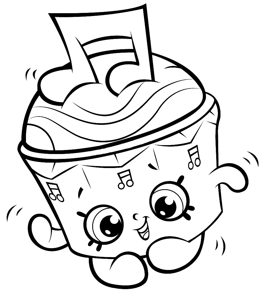 Desenhos de Shopkins Para Colorir 26