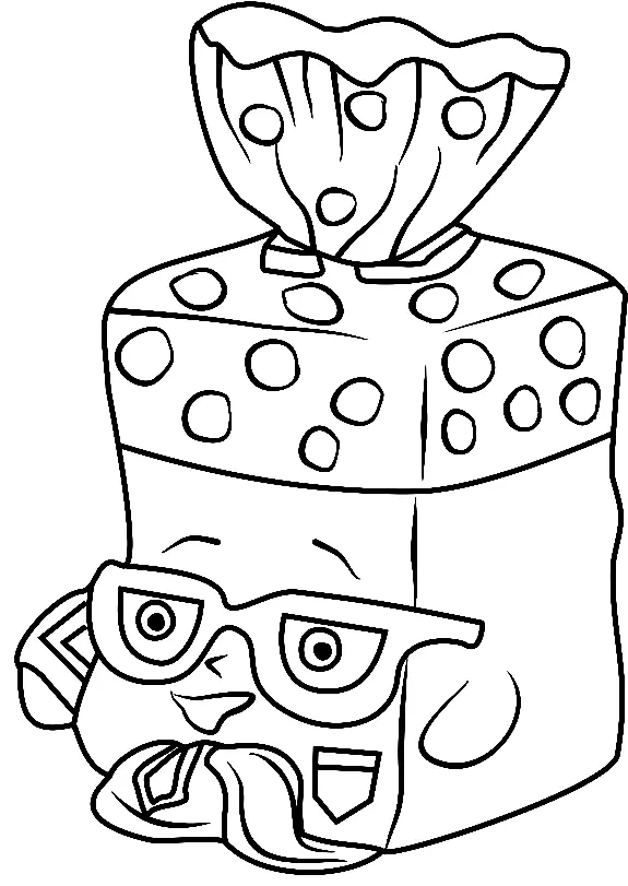 Shopkins Para Colorear 263