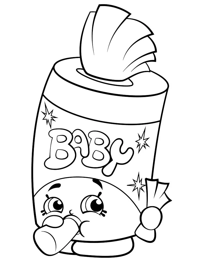 Shopkins Coloring Pages 270