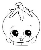 Shopkins Para Colorear 287