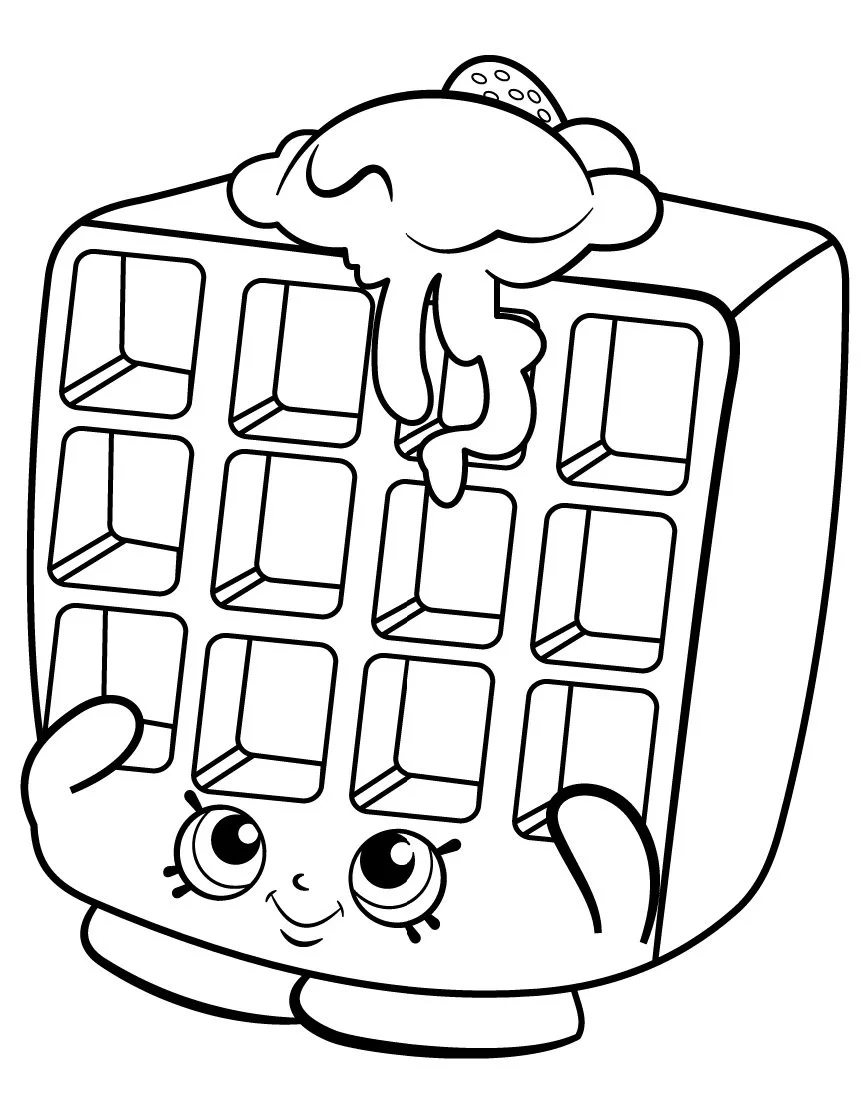 Shopkins Coloring Pages 290