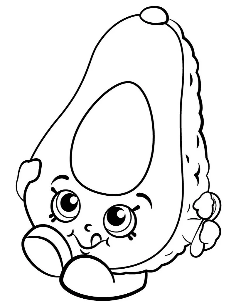 Shopkins Coloring Pages 295