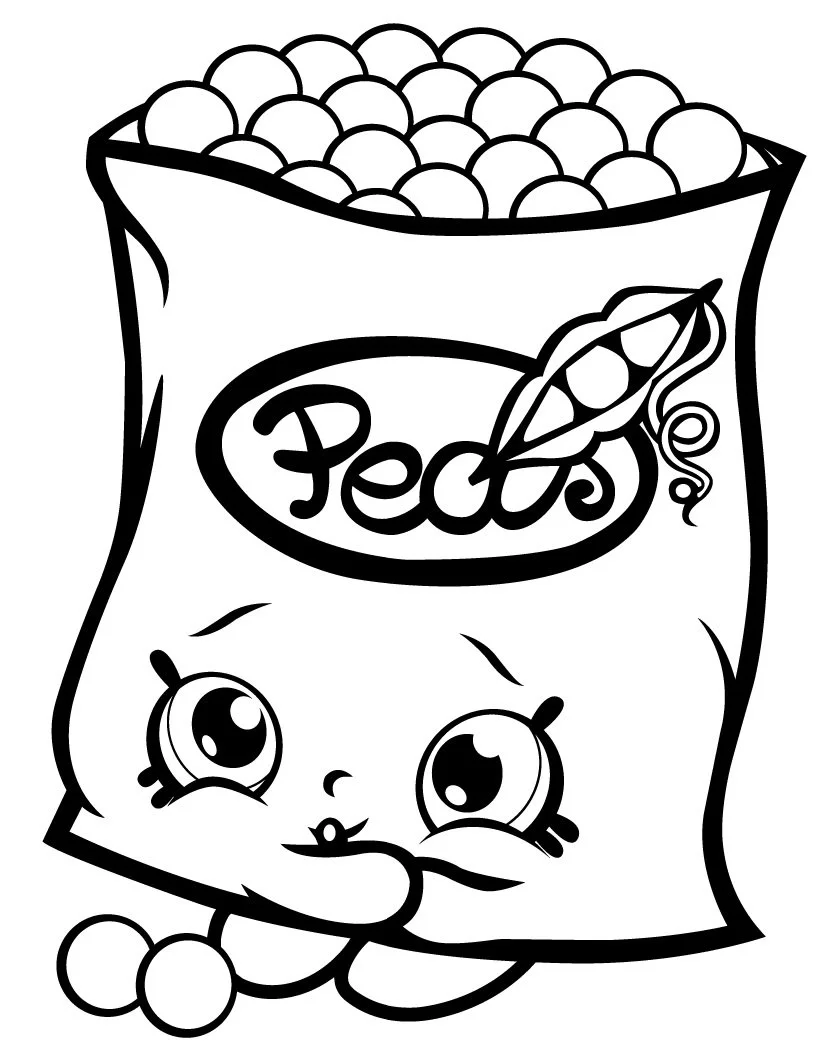 Shopkins Coloring Pages 298