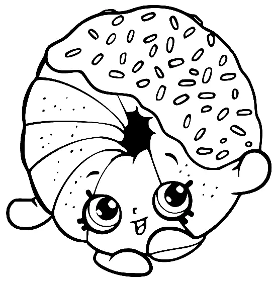 Shopkins Coloring Pages 3