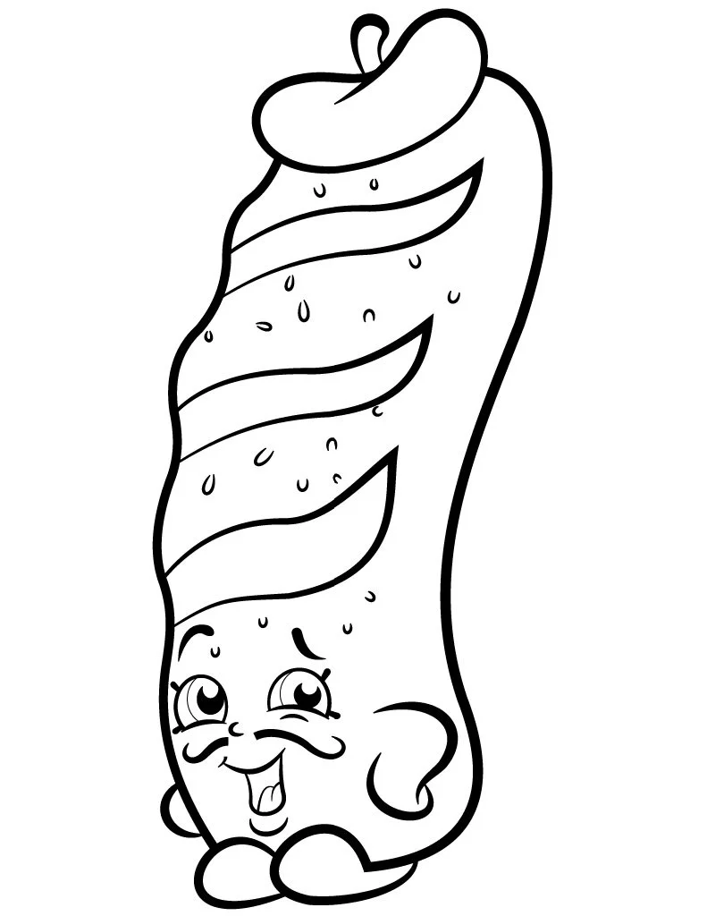 Shopkins Coloring Pages 305