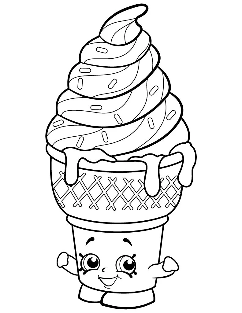Shopkins Para Colorear 316