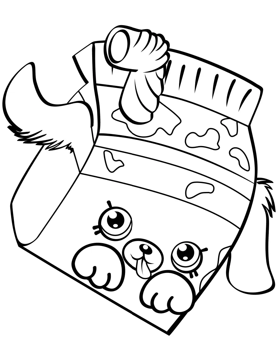 Shopkins Para Colorear 322