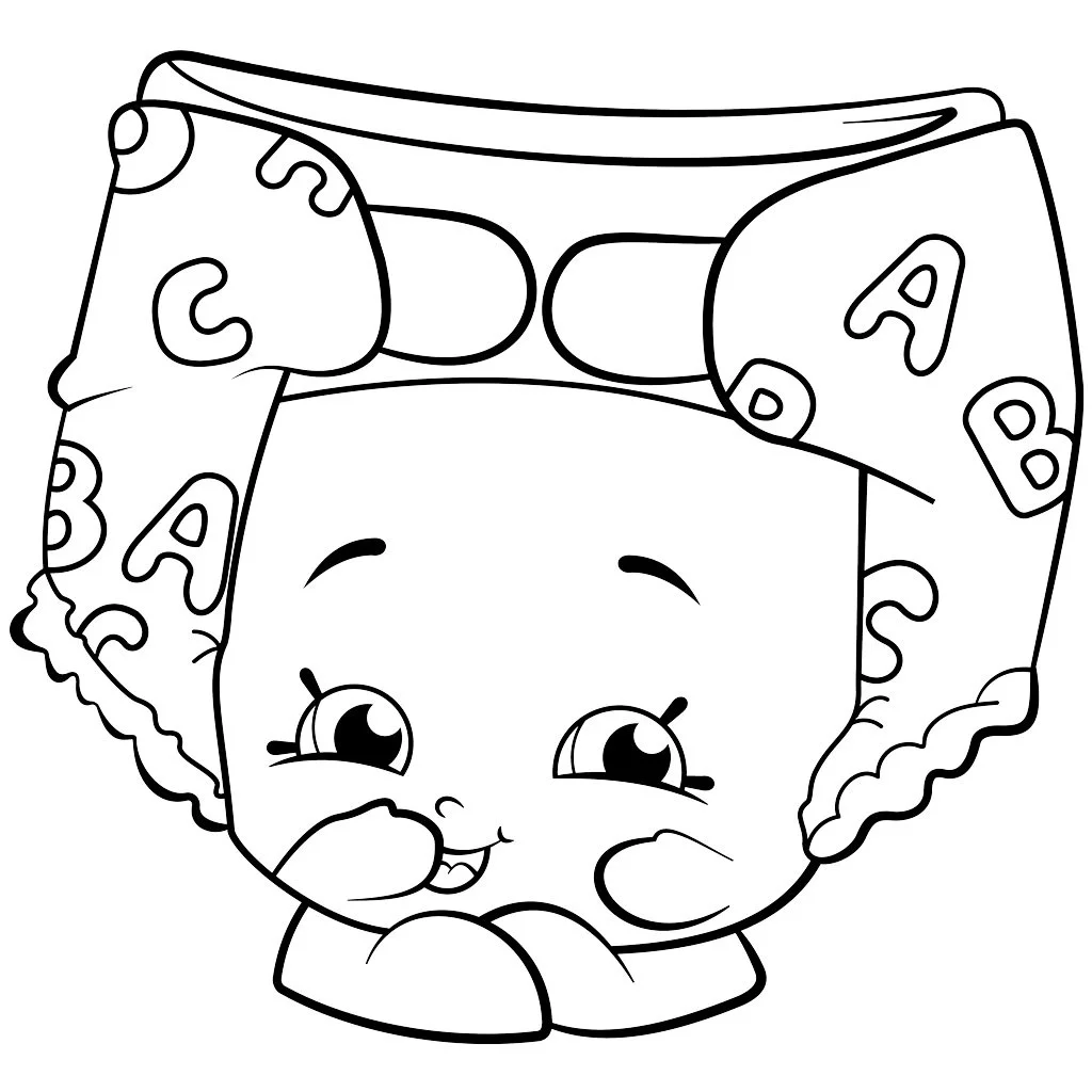 Shopkins Coloring Pages 327