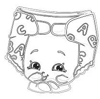 Shopkins Para Colorear 339