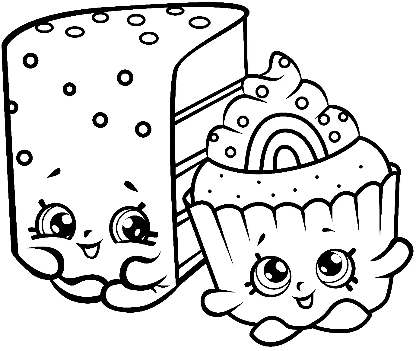 Shopkins Coloring Pages 4