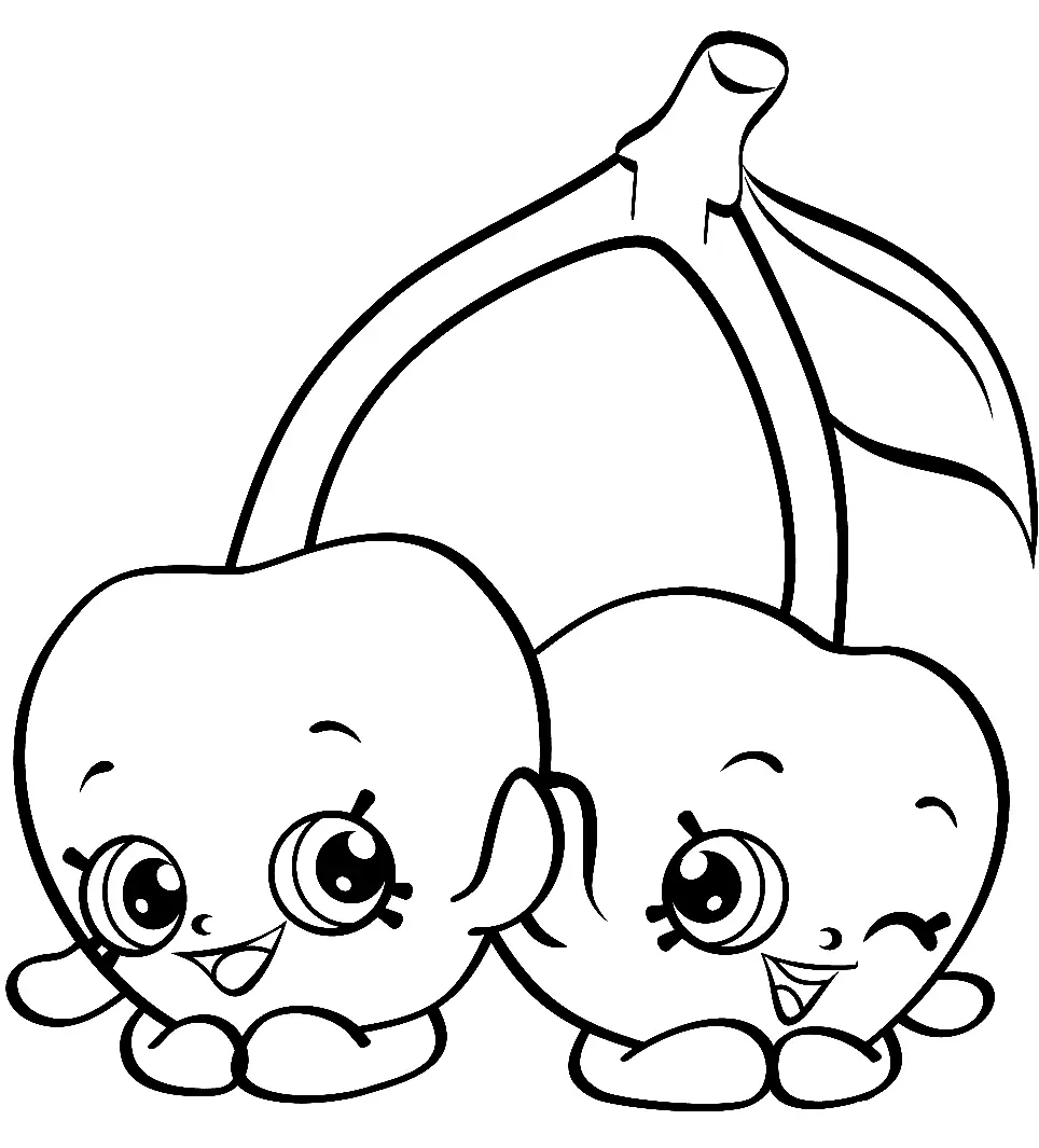 Shopkins Coloring Pages 6