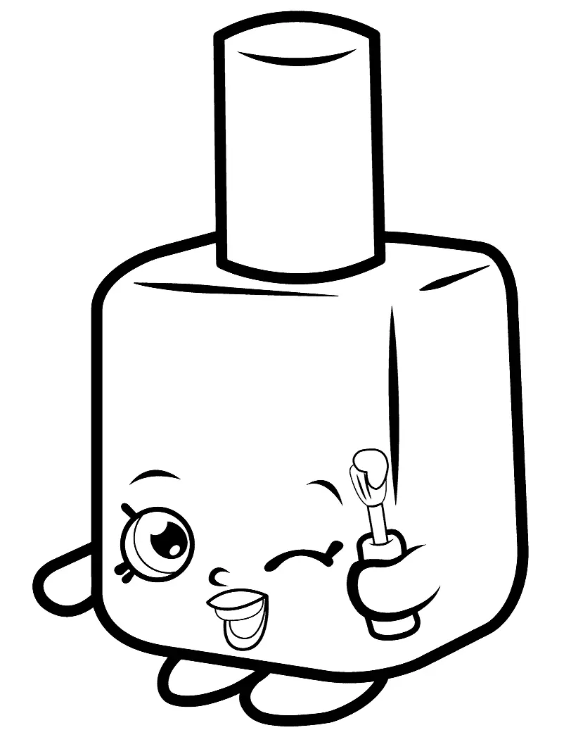 Shopkins Para Colorear 7