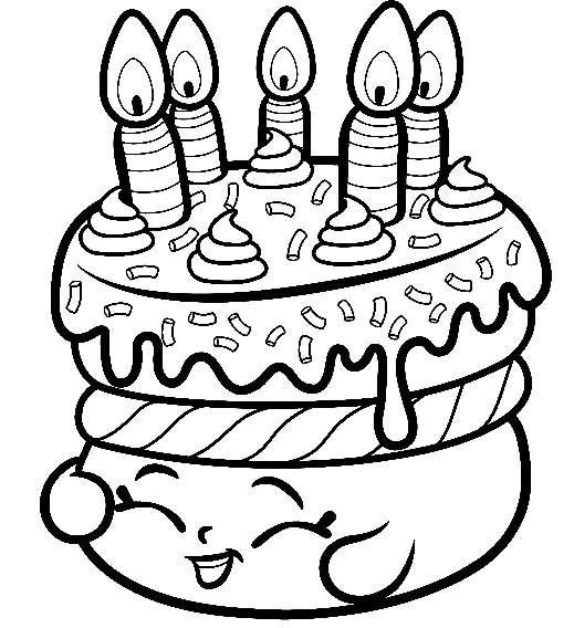 Desenhos de Shopkins Para Colorir 9