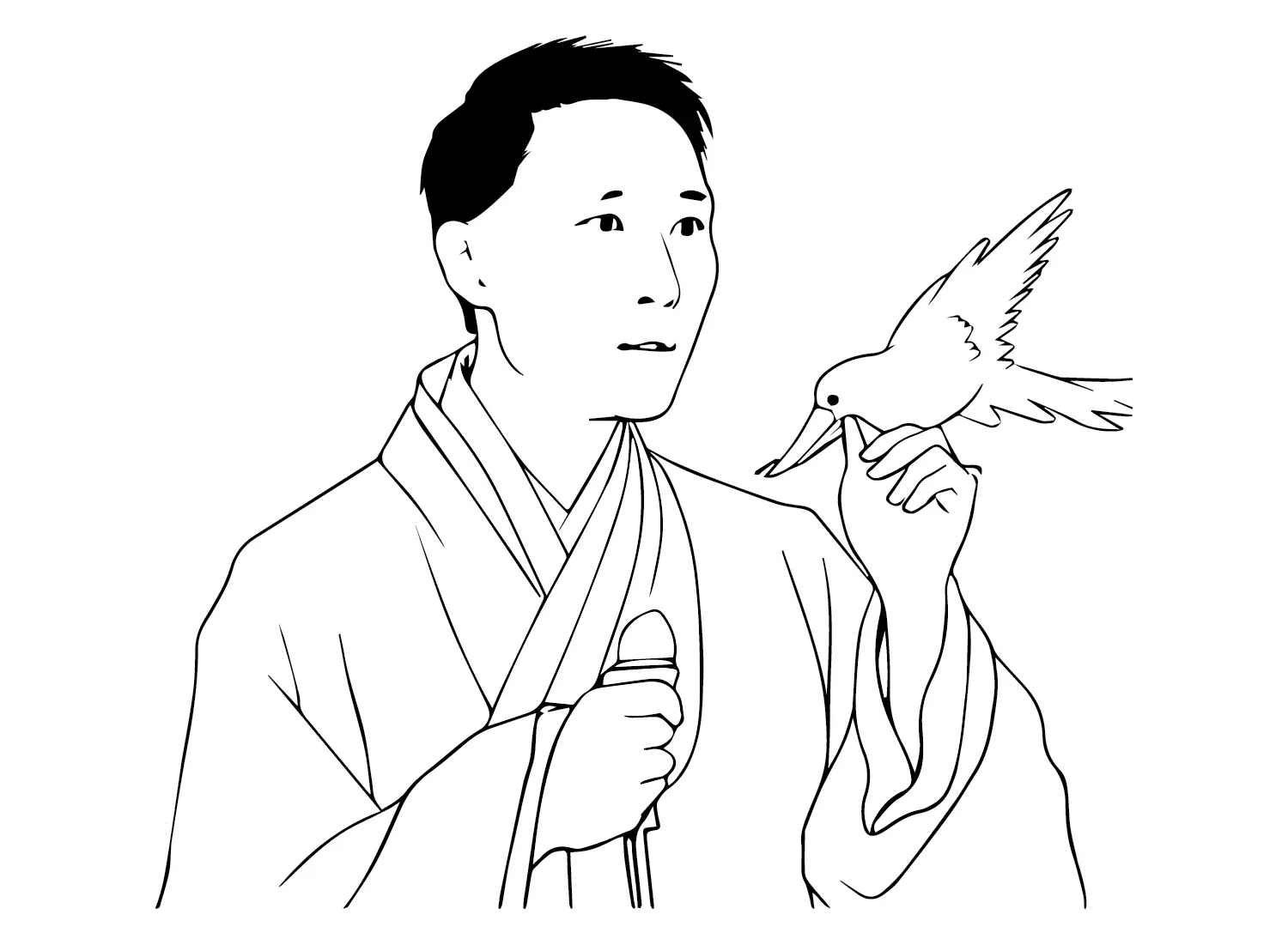 Shou Zi Chew Ausmalbilder 8