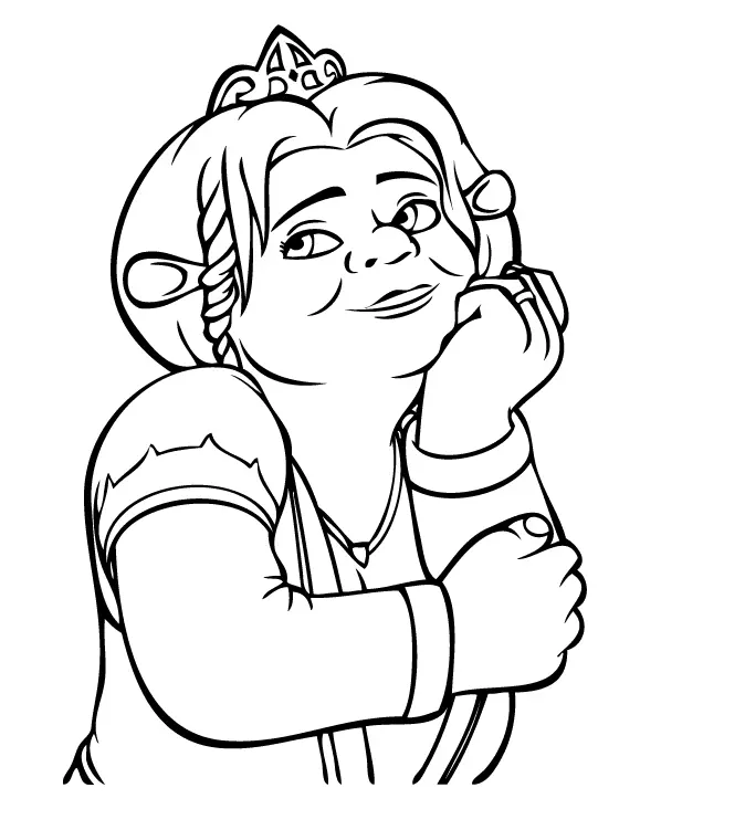 Shrek Ausmalbilder 14
