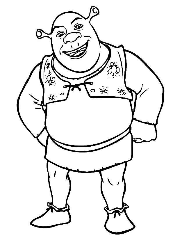 Shrek Ausmalbilder 20
