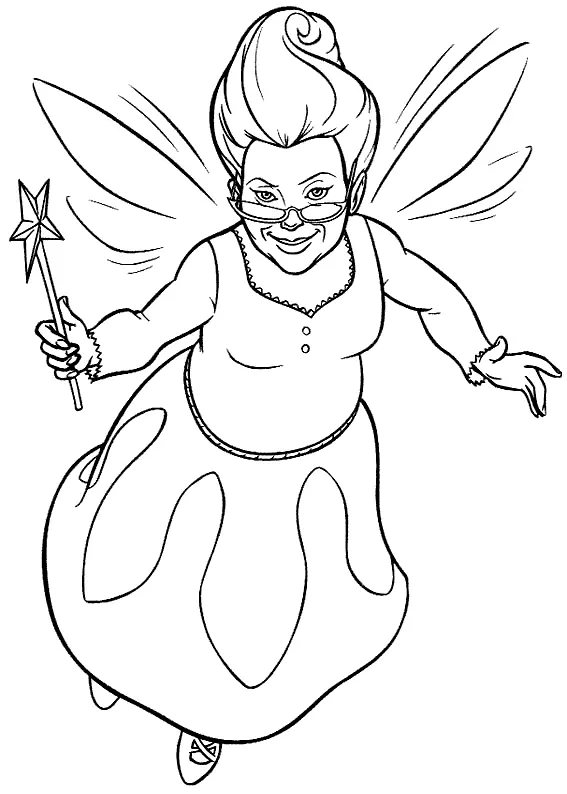 Shrek Para Colorear 38
