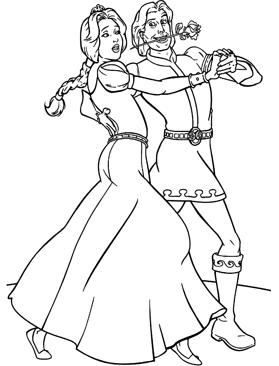 Shrek Ausmalbilder 44