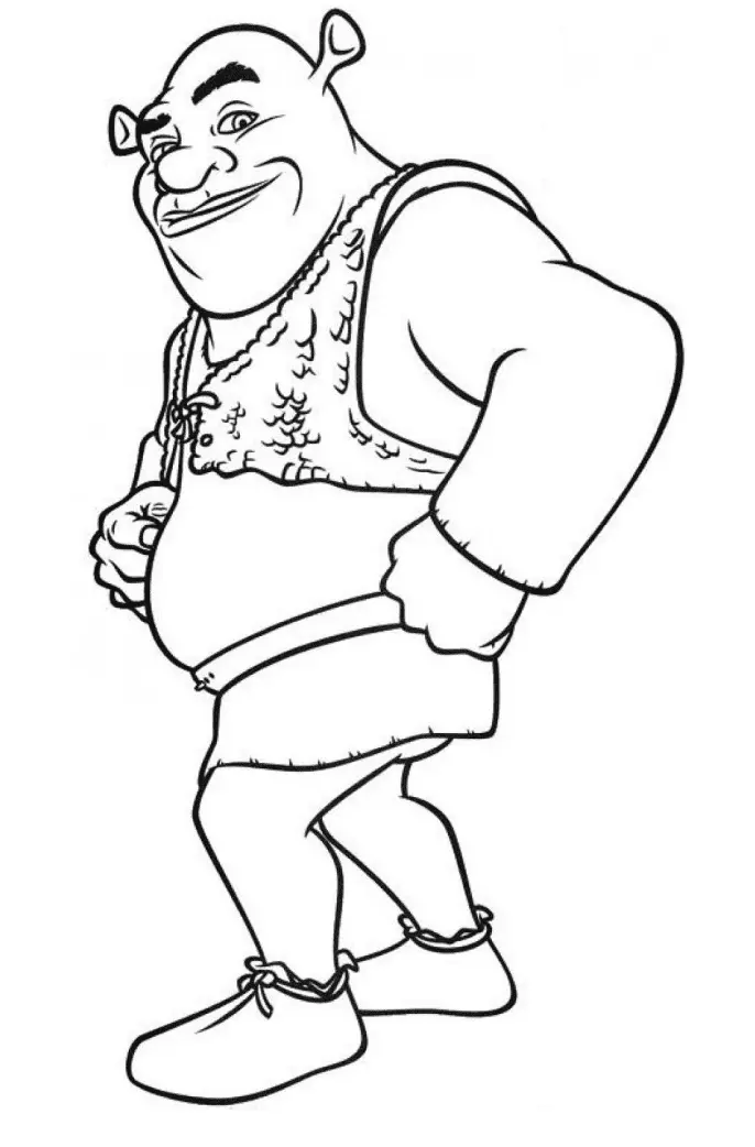 Shrek Para Colorear 50