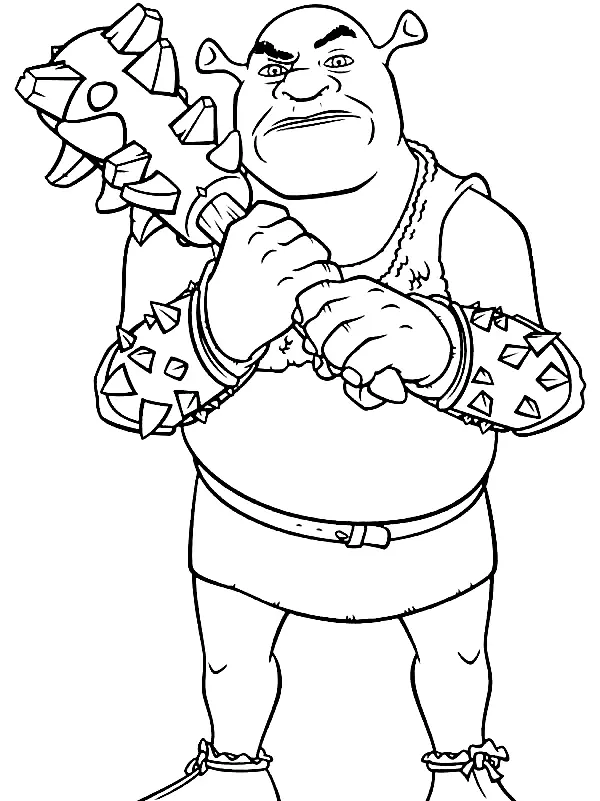 Shrek Para Colorear 61