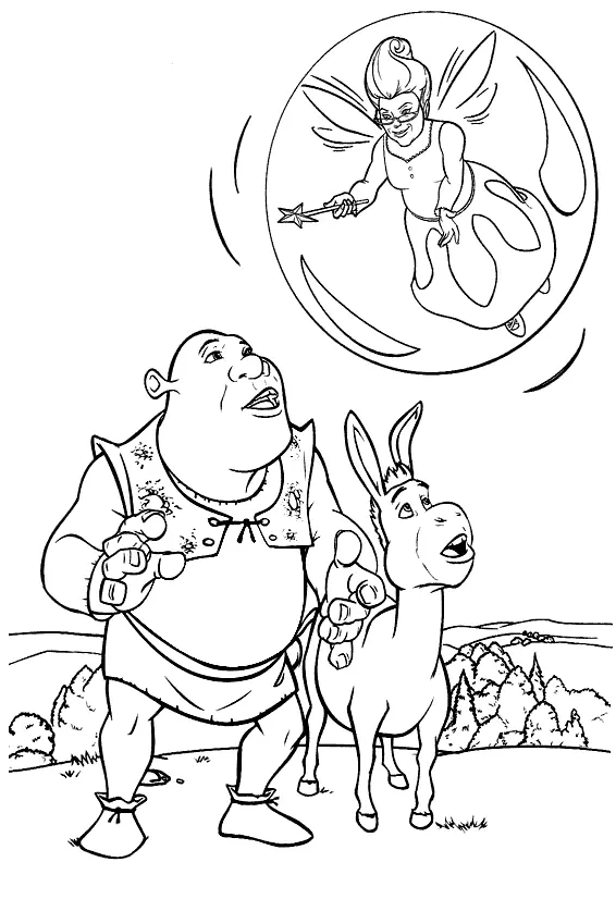 Shrek Para Colorear 66