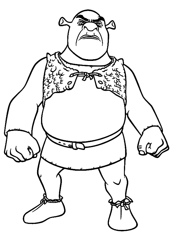 Shrek Para Colorear 72