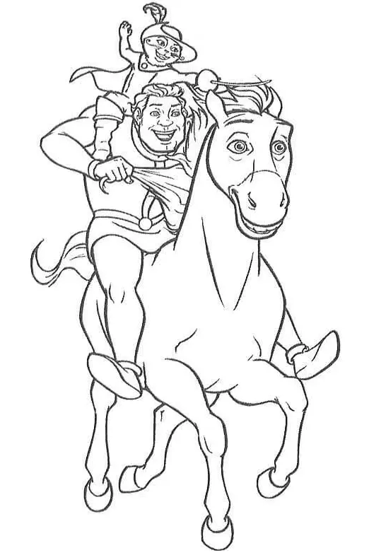 Shrek Para Colorear 73