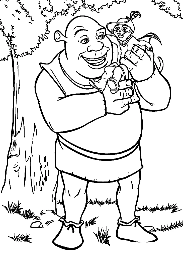 Shrek Ausmalbilder 76