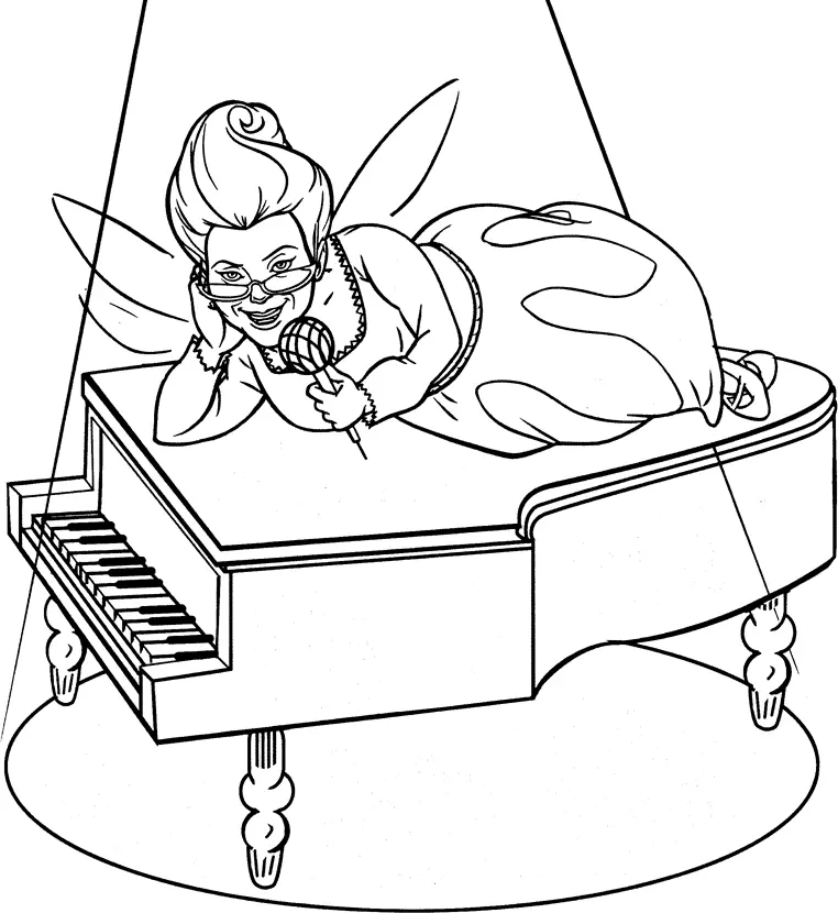 Shrek Coloring Pages 79