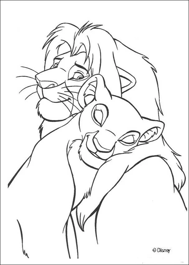 Simba Ausmalbilder 3