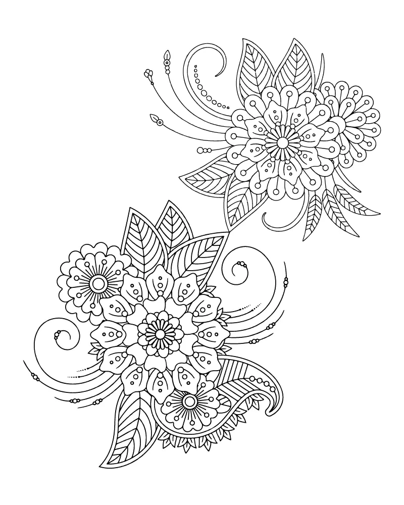 Adultos Simples para Colorear 17