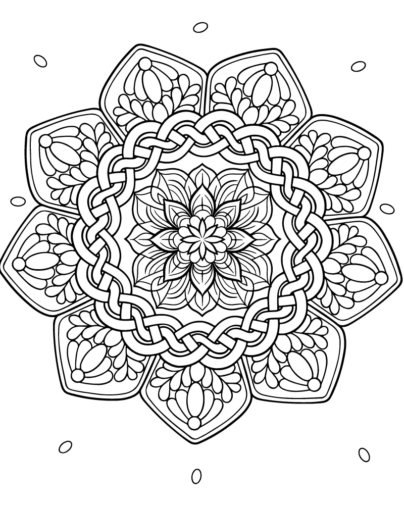 Simple Adult Coloring Pages 5