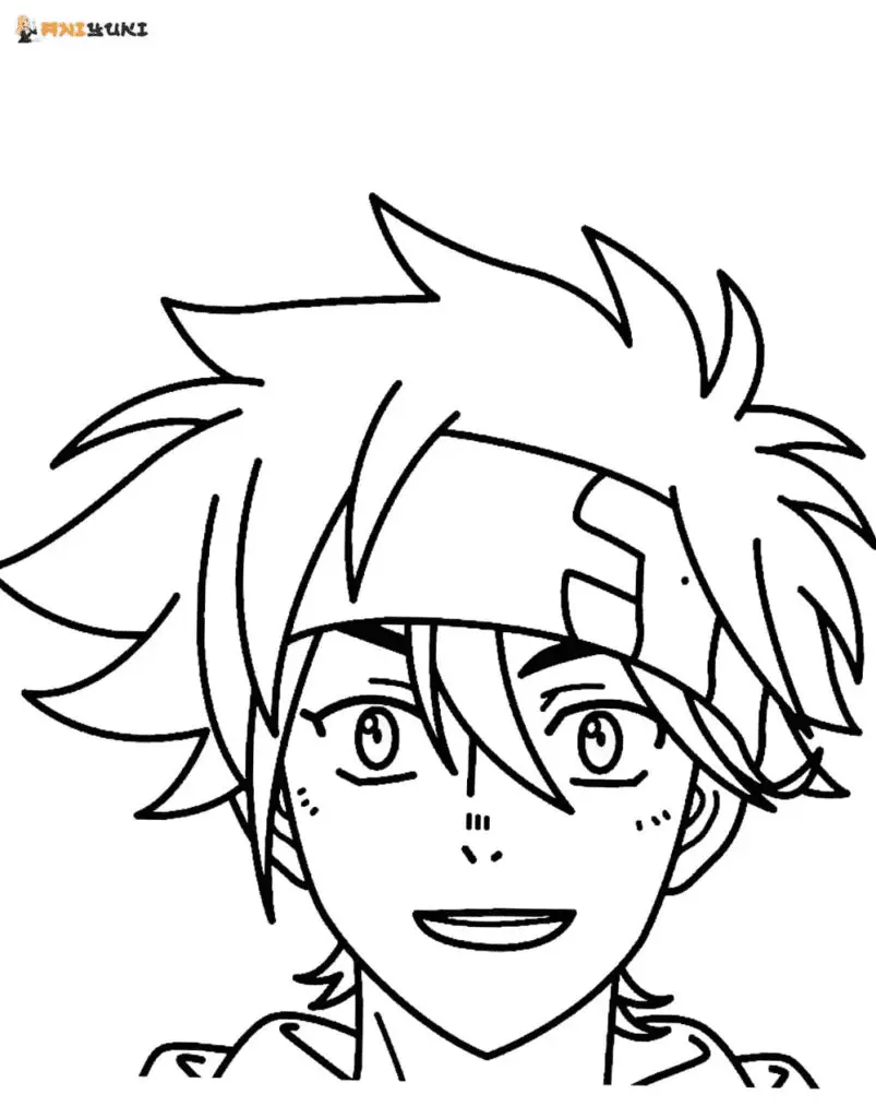 Desenhos de SK8 the Infinity Para Colorir 1