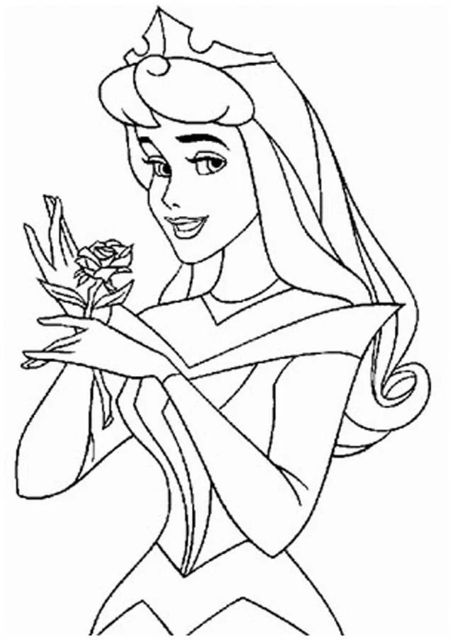 Sleeping Beauty Coloring Pages 14