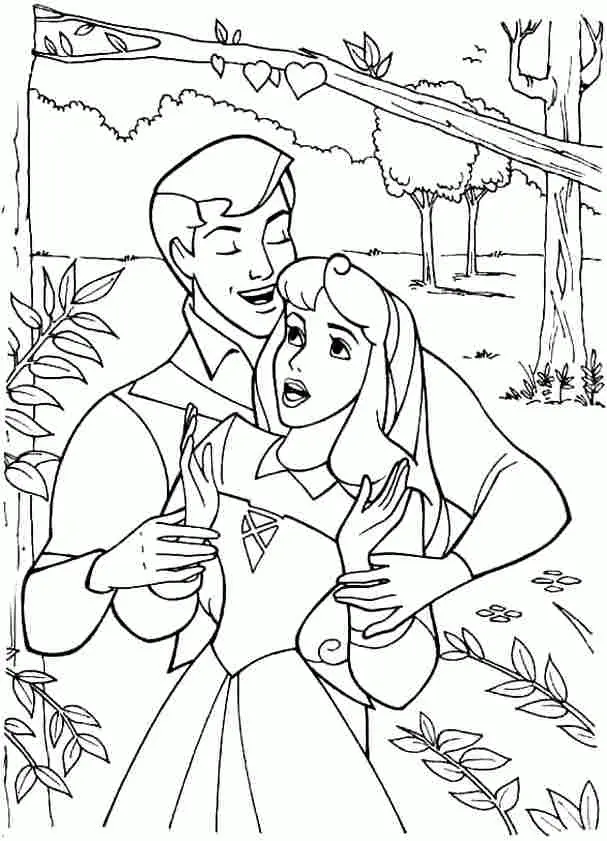 Sleeping Beauty Coloring Pages 40