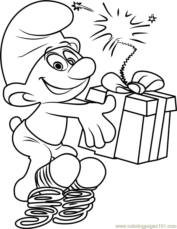 Smurfs Coloring Pages 34