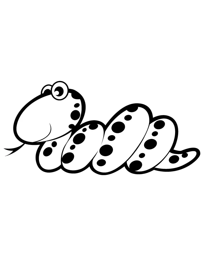 Desenhos de Cobra Para Colorir 36