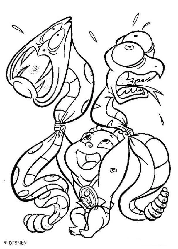 Desenhos de Cobra Para Colorir 64