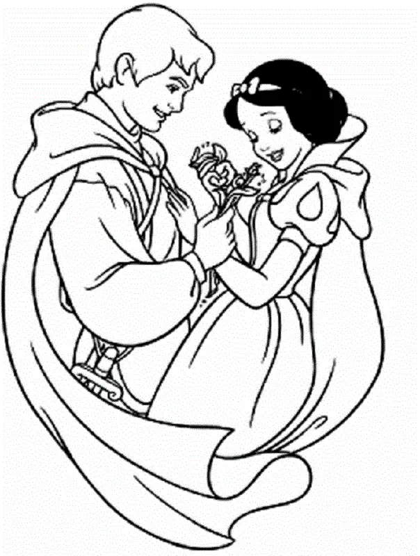 Snow White Coloring Pages 18