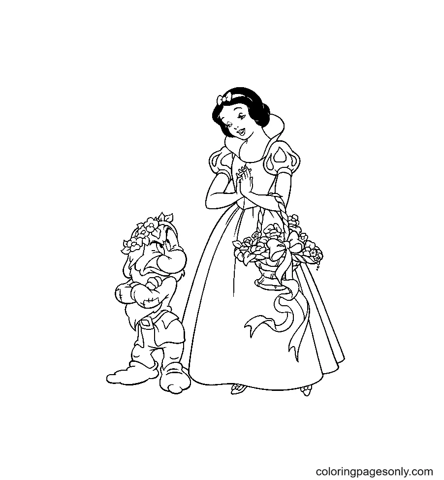 Snow White Coloring Pages 55