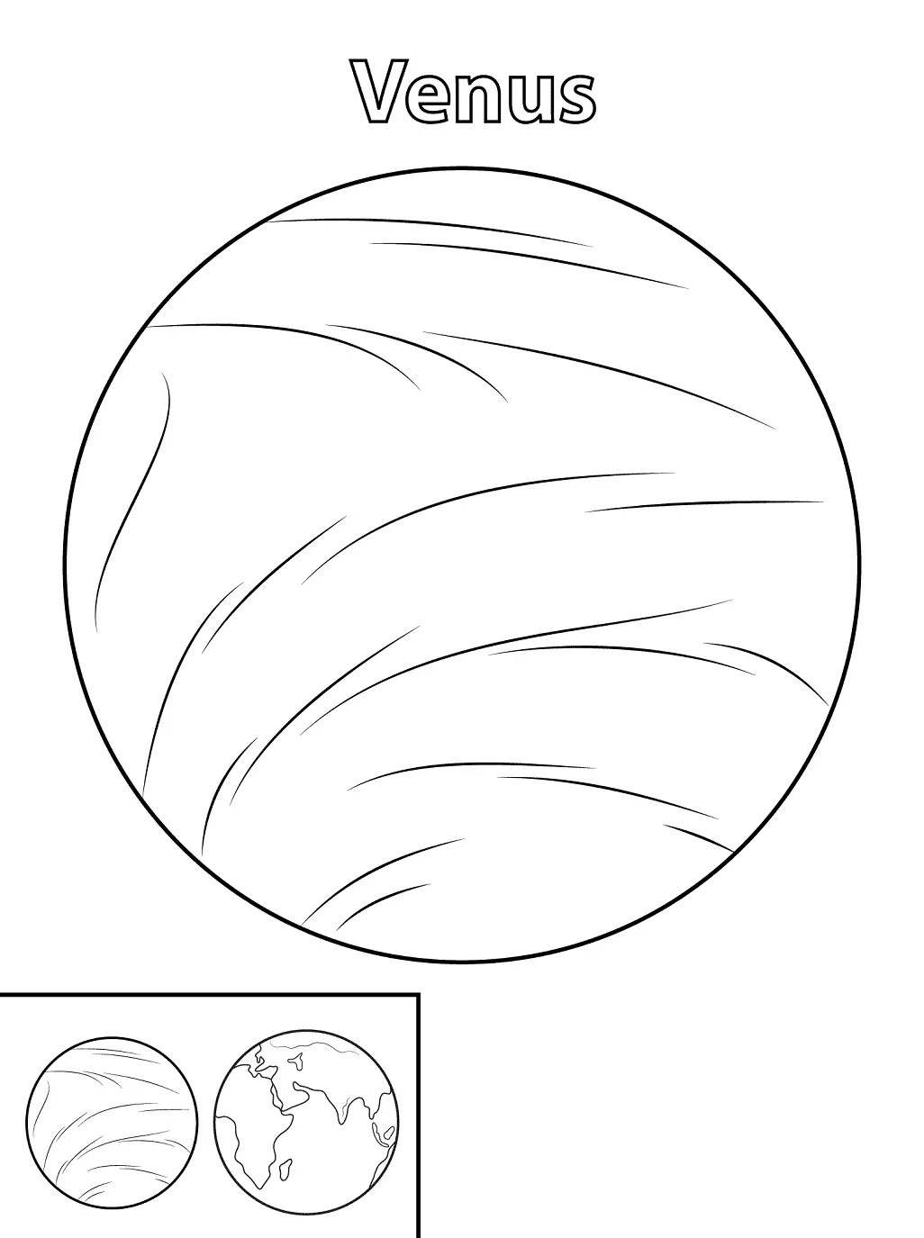 Sonnensystem Ausmalbilder 28