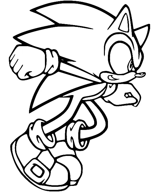 Sonic Ausmalbilder