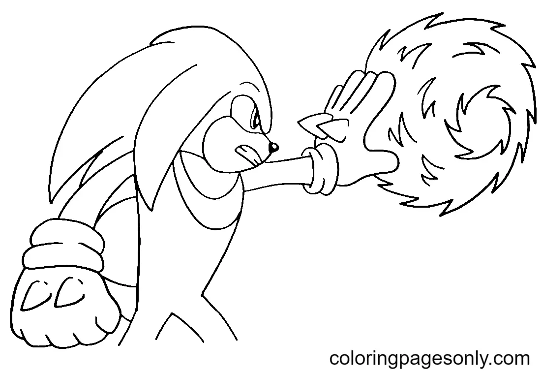 Sonic The Hedgehog 2 Para Colorear 26