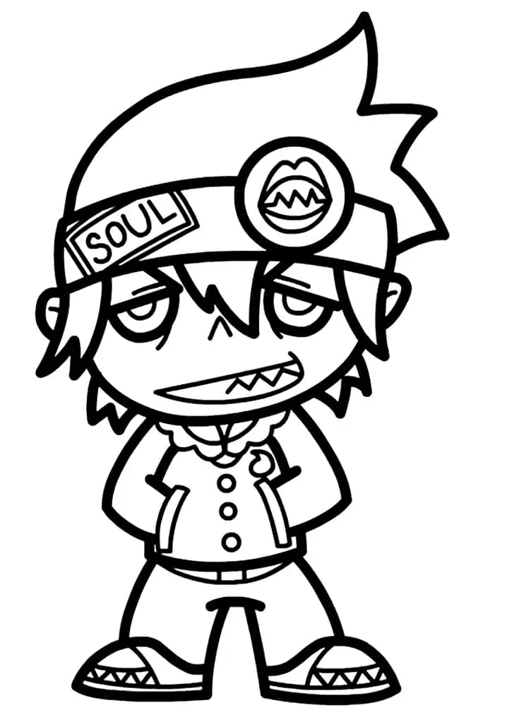 Soul Eater Ausmalbilder 12