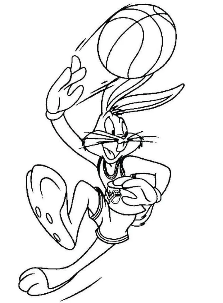 Space Jam Ausmalbilder 10